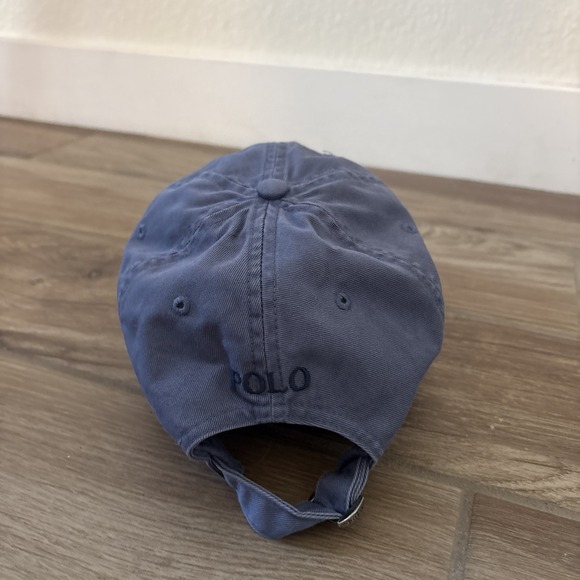 Polo Ralph Lauren Chino Baseball Cap - Relay Carson Blue - Picture 3 of 7